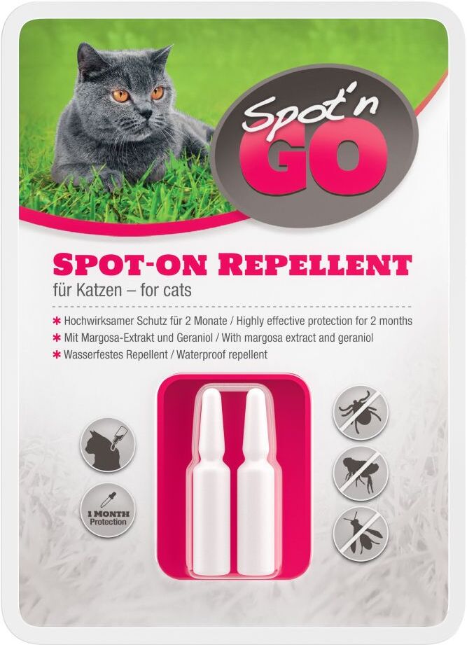 Spot´n Go Répulsif (6 pipettes) Spot'n Go 6 mois de protection