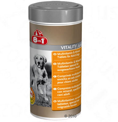 8in1 Comprimés 8in1 Vitality Adult pour chien - 2 x 70 comprimés