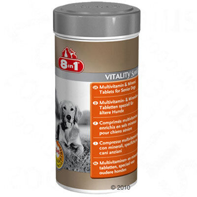 8in1 Comprimés 8in1 Vitality Senior pour chien - 2 x 70 comprimés