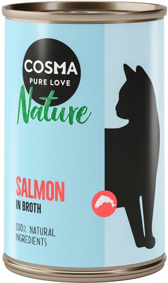 Cosma 6x140g blanc de poulet, thon Cosma - Pâtée pour Chat