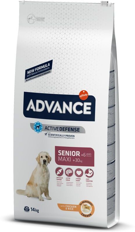 Affinity Advance 14kg Maxi Senior Advance - Croquettes pour Chien