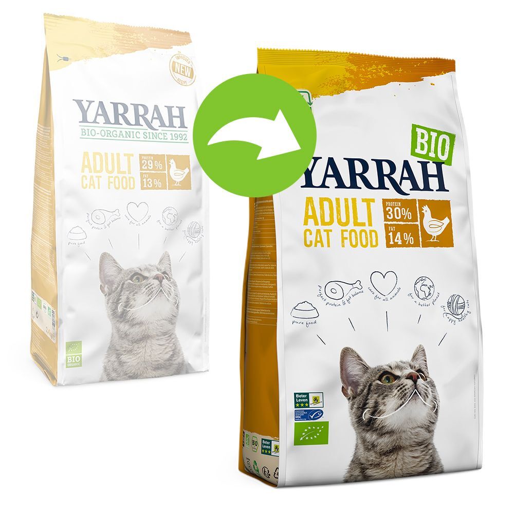Yarrah Bio poulet pour chat - 2,4 kg