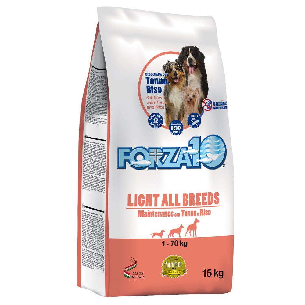 Forza10 Maintenance Dog Forza10 Maintenance Light thon, riz pour chien - 15 kg