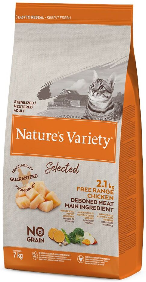 Nature’s Variety Nature's Variety Selected Sterilised poulet élevé en plein air - 7 kg