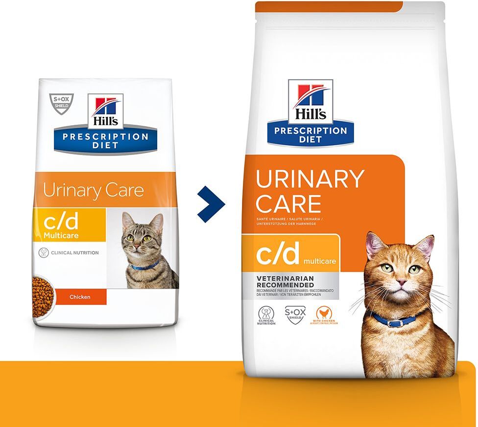 Hill's Prescription Diet c/d Multicare Urinary Care poulet pour chat...