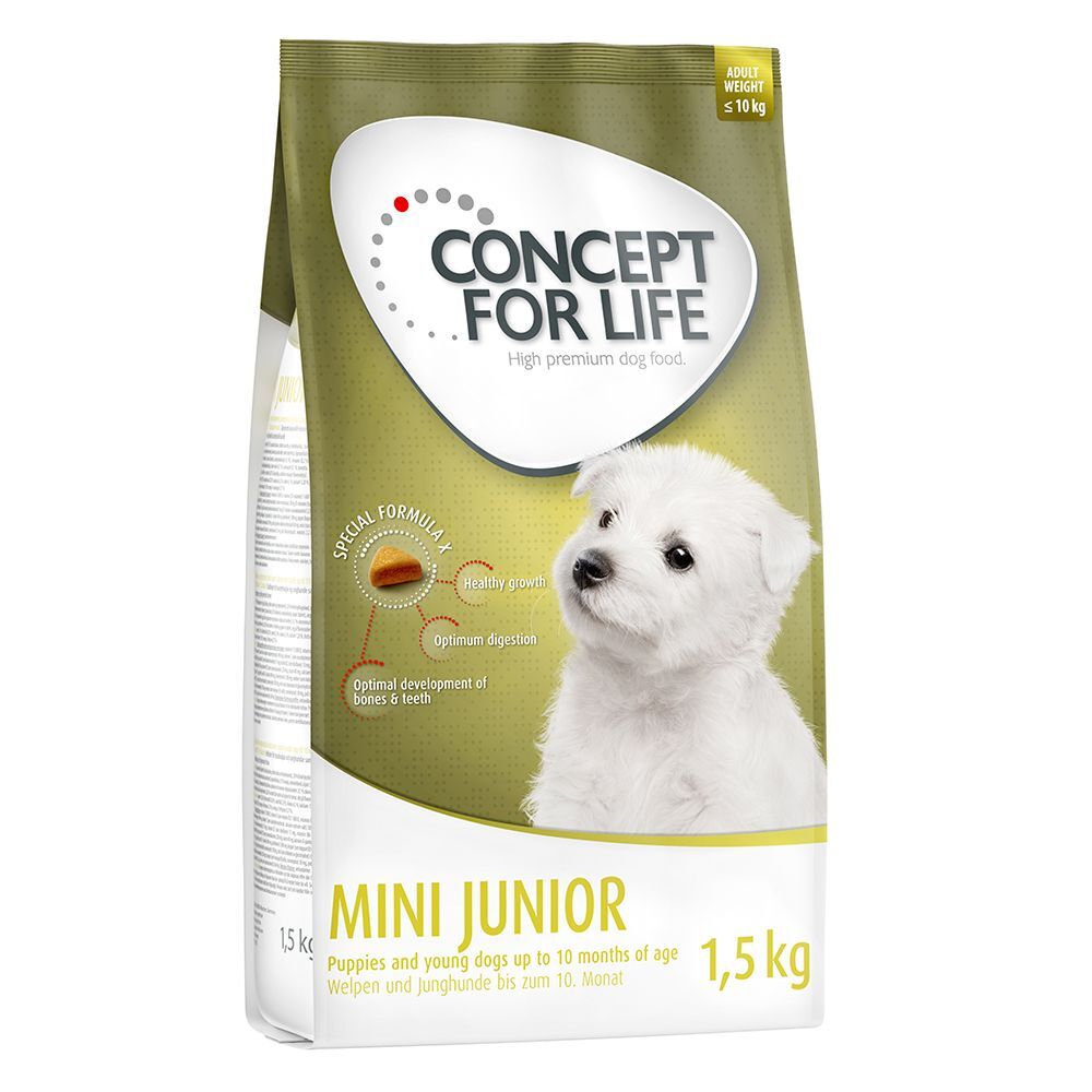 Concept for Life 2x3kg Mini Junior Concept for Life - Croquettes pour Chien