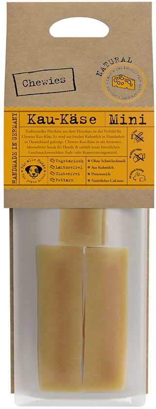 Chewies, friandises à mâcher au fromage pour chien - Mini (3 x 100 g)