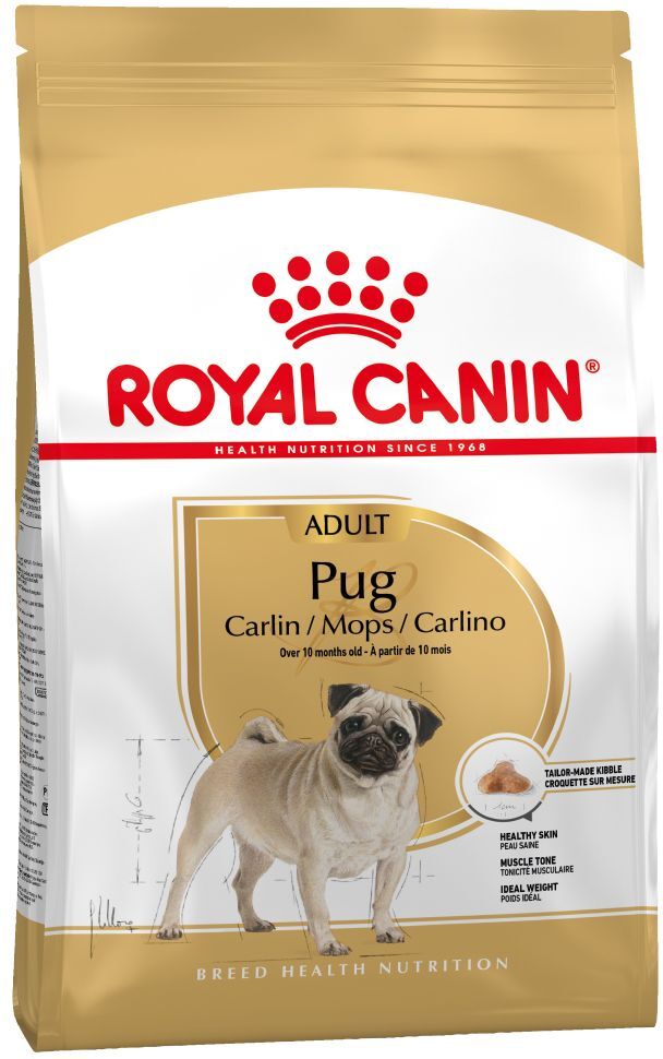 Royal Canin Breed 3x3kg Carlin Adult Royal Canin - Croquettes pour Chien