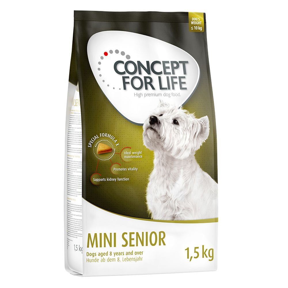 Concept for Life 3kg Mini Senior Concept for Life - Croquettes pour Chien