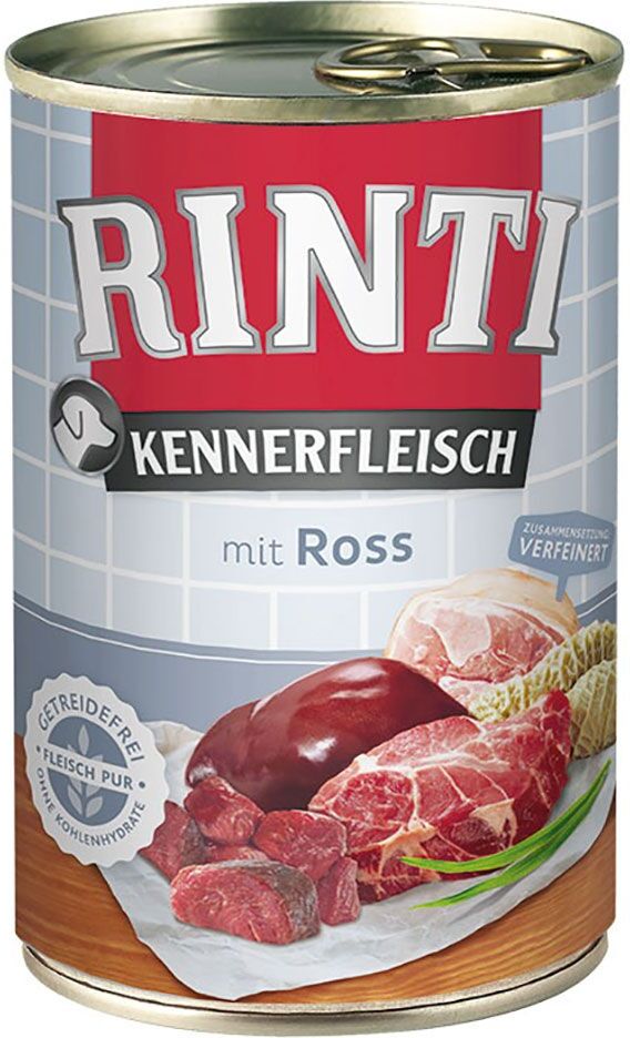 RINTI 6x400g Rinti, boeuf - Pâtée pour Chien