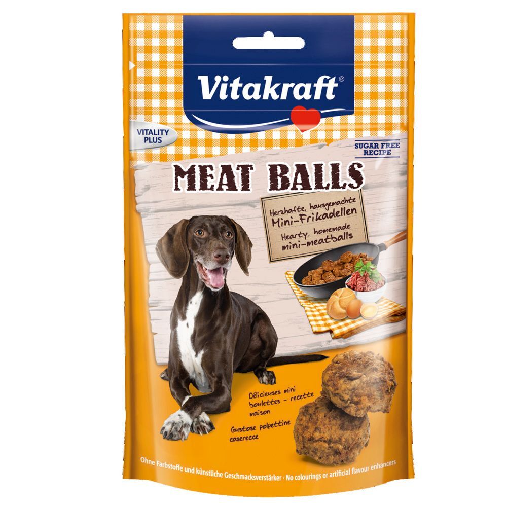Vitakraft 2x80g Meat Balls Vitakraft - Friandises pour Chien