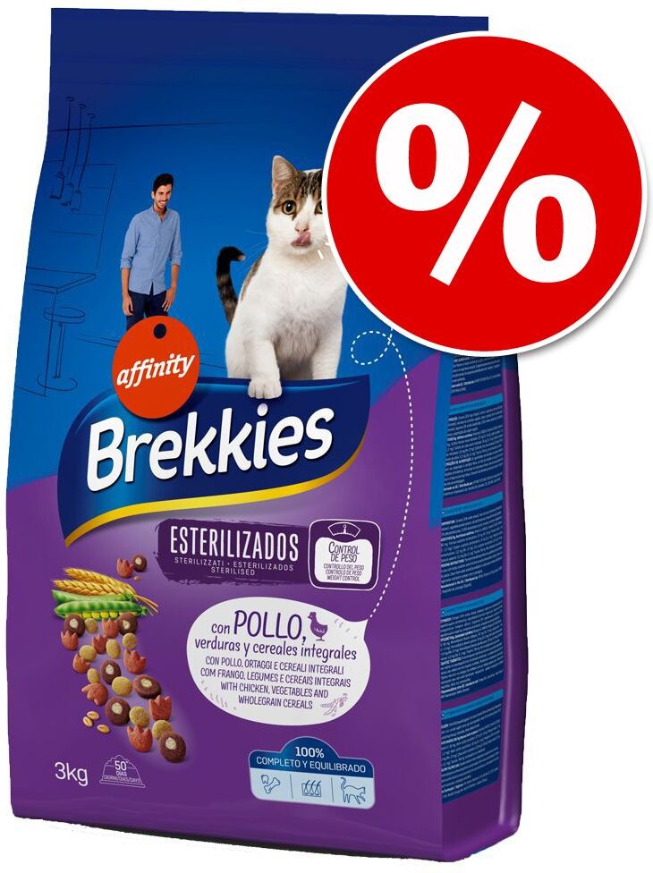 Affinity Brekkies Lot Brekkies pour chat - Complete (2 x 15 kg)