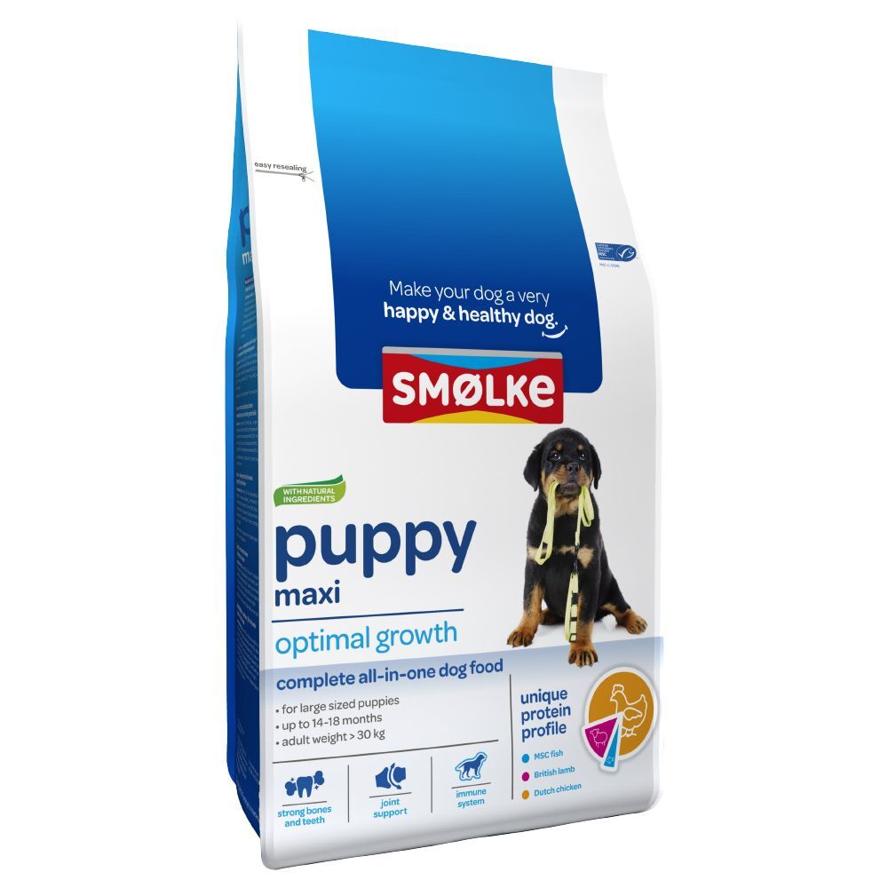 Smolke Puppy Maxi pour chiot - 12 kg