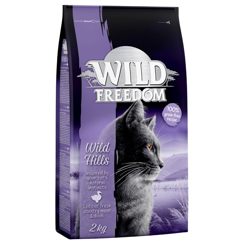 Wild Freedom 400g Adult Wild Hills, canard Wild Freedom - Croquettes pour Chat