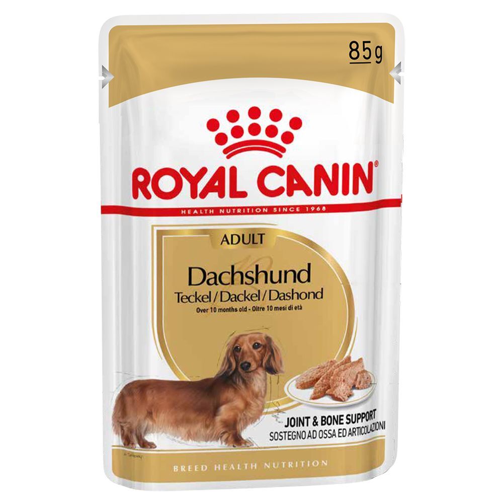 Royal Canin Breed 48x85g Dachshund Royal Canin Breed - Pâtées pour Chien