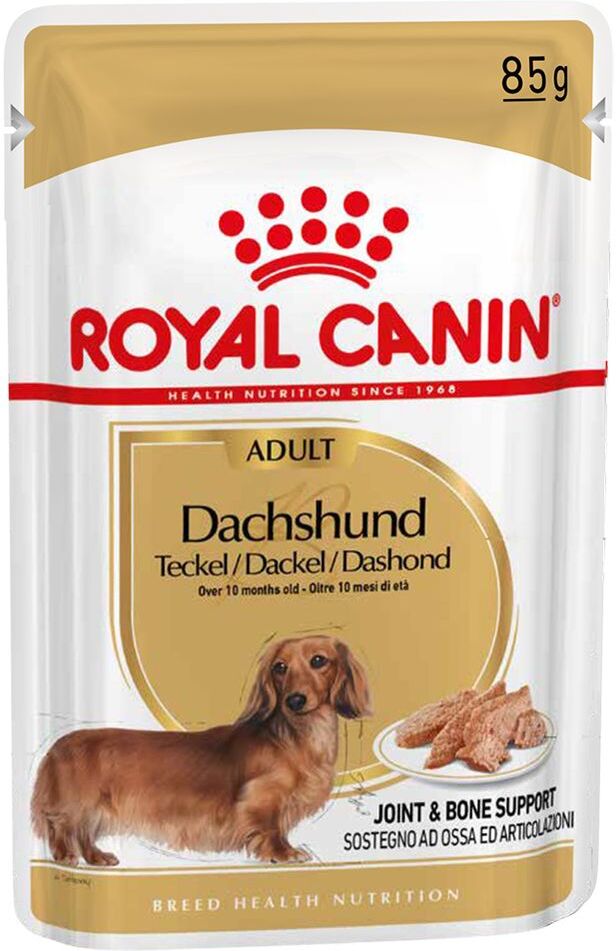 Royal Canin Breed 48x85g Dachshund Royal Canin Breed - Pâtées pour Chien