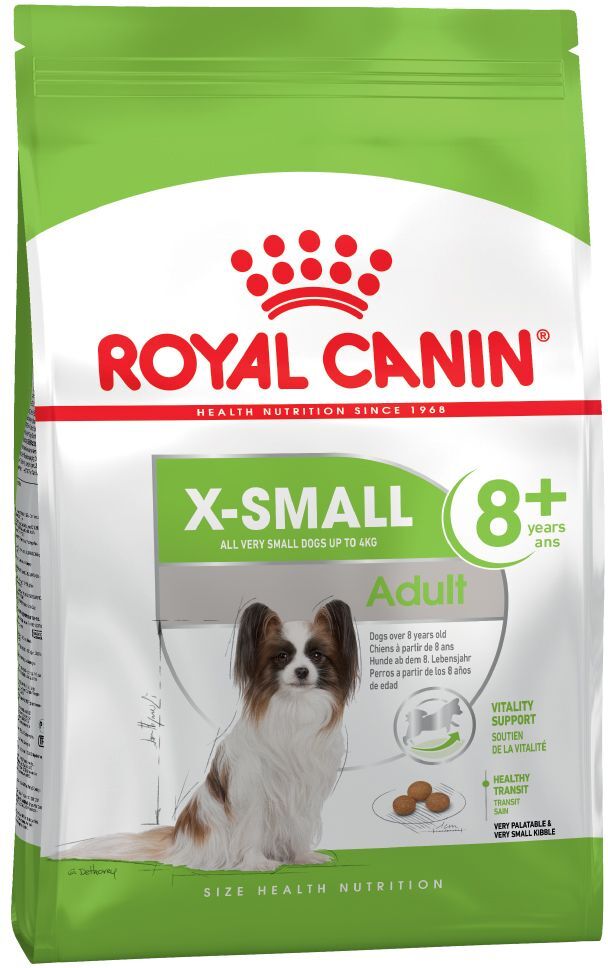 Royal Canin Size 3x3kg X-Small Adult 8+ Royal Canin Size - Croquettes pour Chien