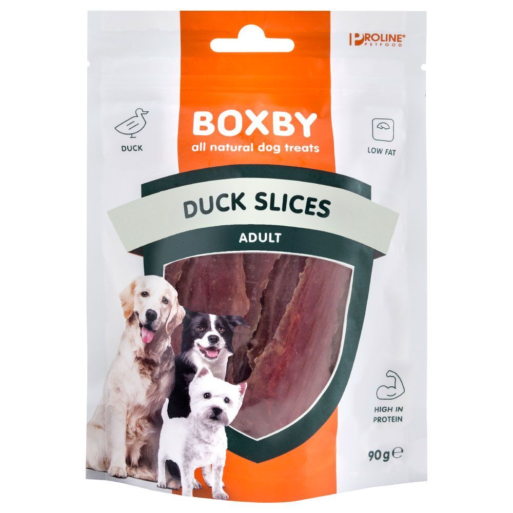 Boxby Friandises Boxby Duck Slices - 90 g