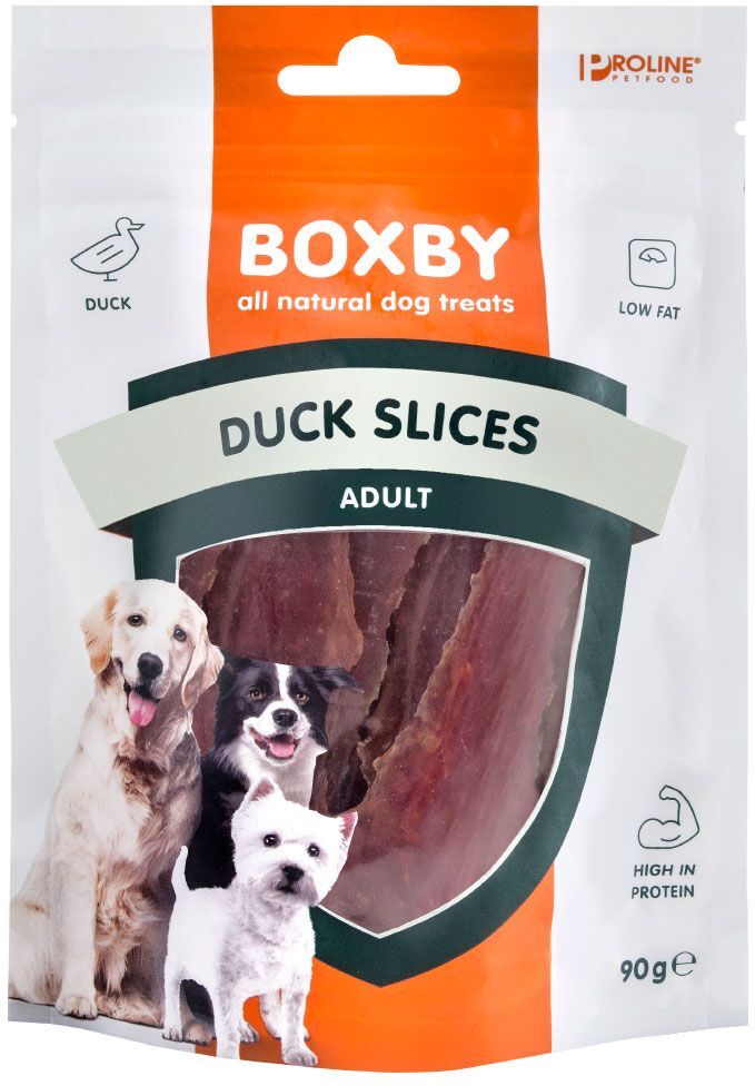 Boxby Friandises Boxby Duck Slices - 90 g