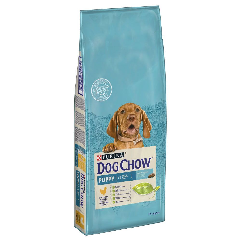 Dog Chow PURINA Dog Chow Puppy, poulet pour chiot - 2 x 14 kg