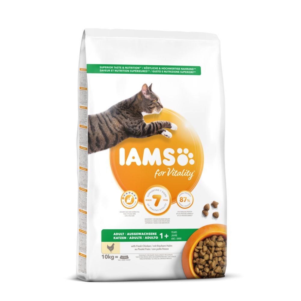 IAMS 2x15kg IAMS Adult Multi-Cat Household - Croquettes pour chat