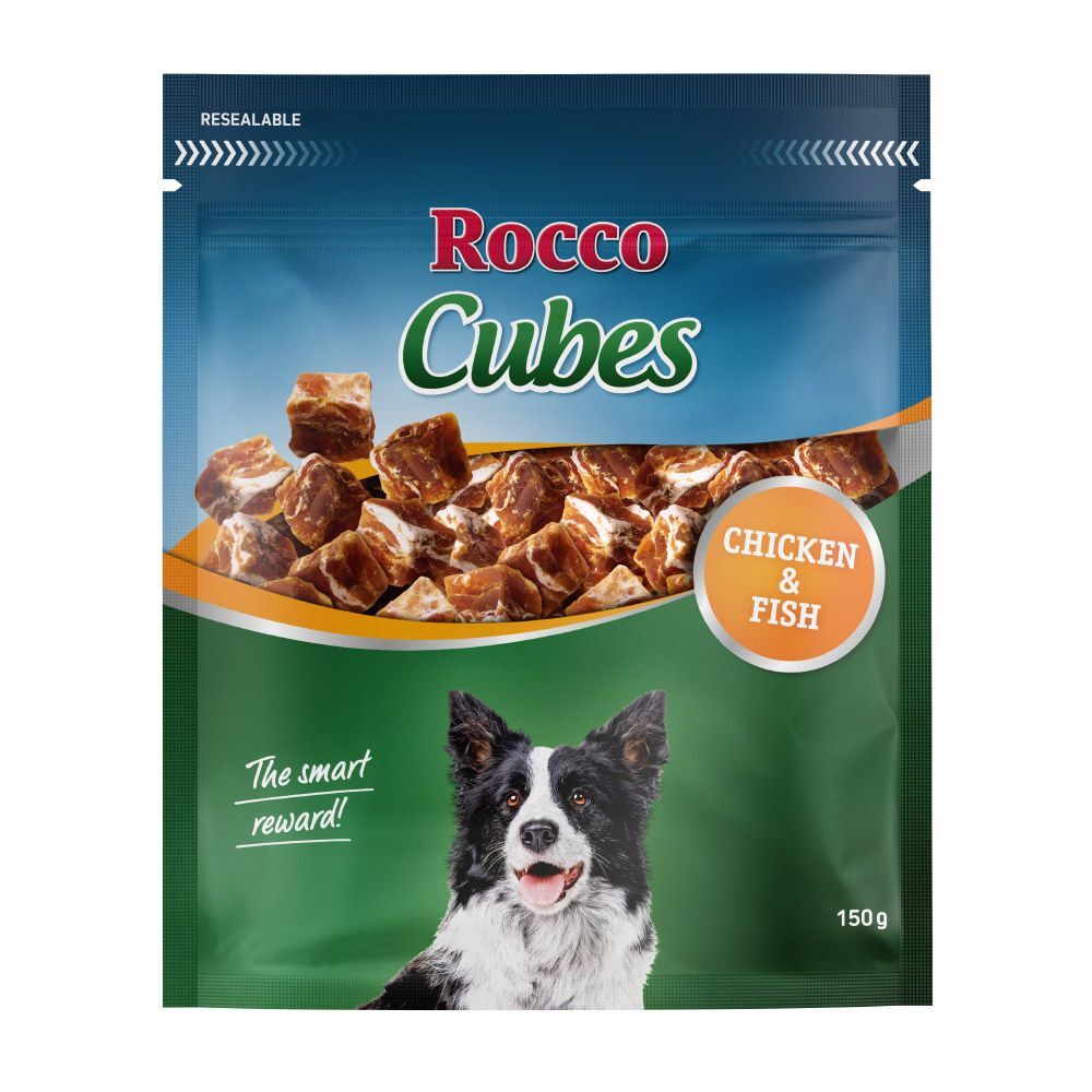 Rocco 150g canard Rocco Cubes pour chien - Friandises pour chien