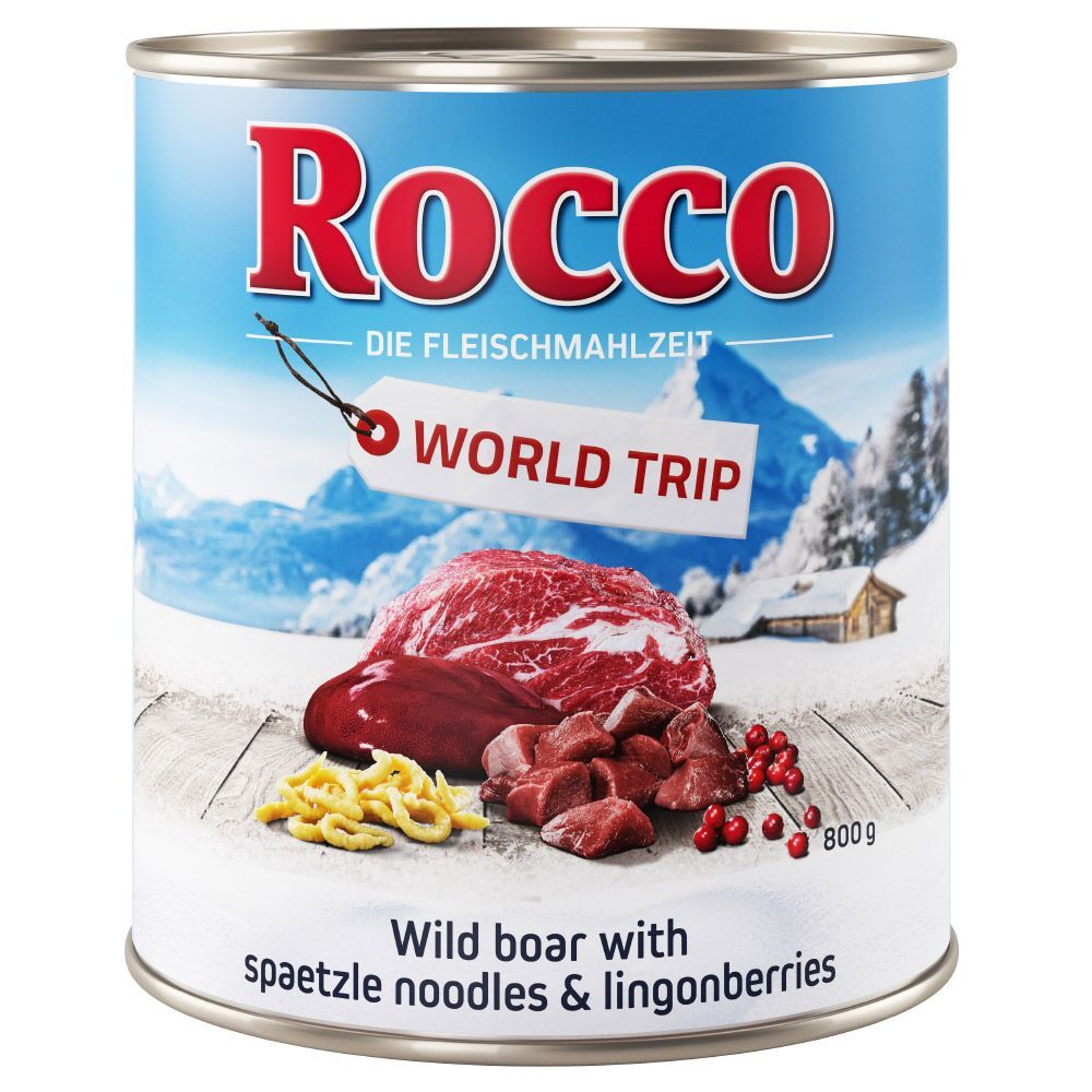 Rocco Tour du monde, Autriche 6 x 800 g ou 24 x 800 g pour chien - 24...