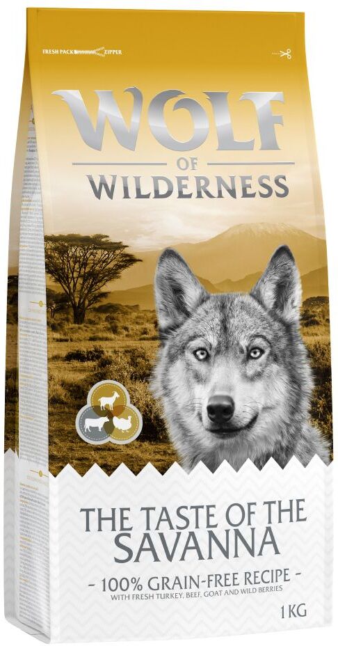 Wolf of Wilderness The Taste Of The Savanna pour chien - 5 kg