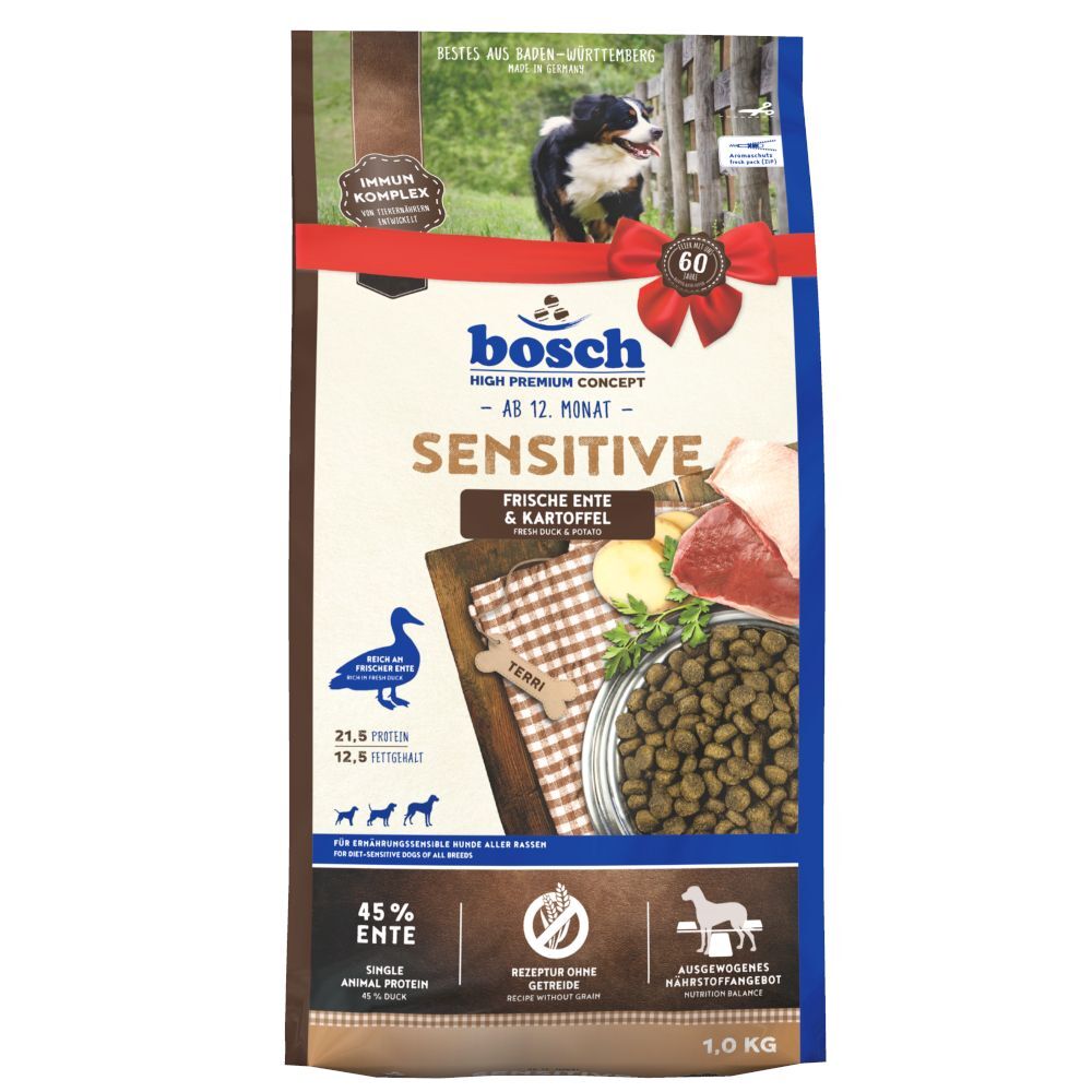 Bosch High Premium concept 2x15kg Bosch Sensitive canard, pommes de terre - Croquettes pour chien