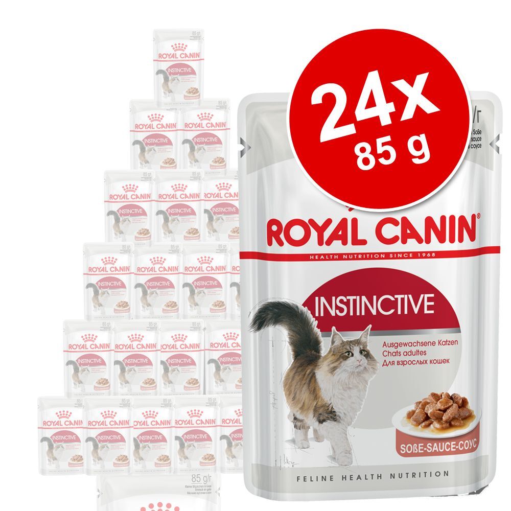 Royal Canin Lot de sachets fraîcheur Royal Canin 24 x 85 g - Instinctive +7 en sauce