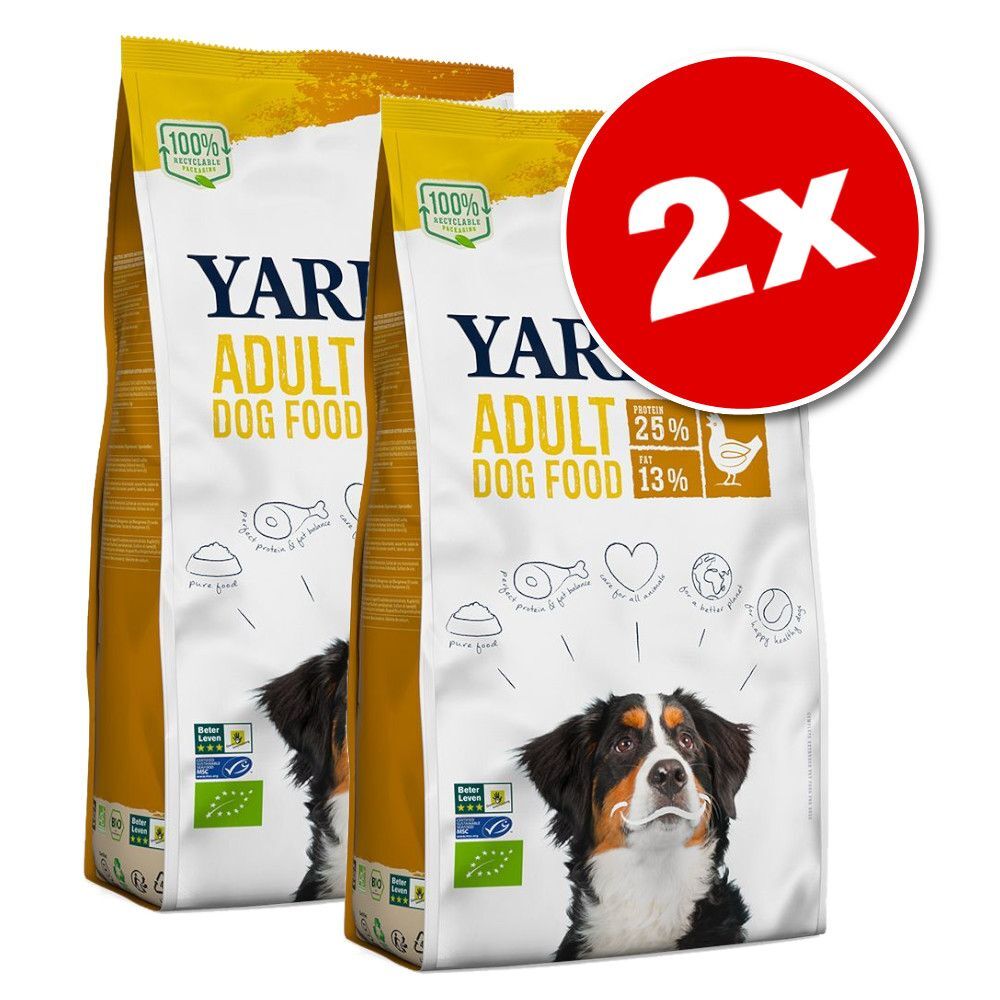 Yarrah Lot Yarrah Bio pour chien - Vega sans céréales (2 x 10 kg)