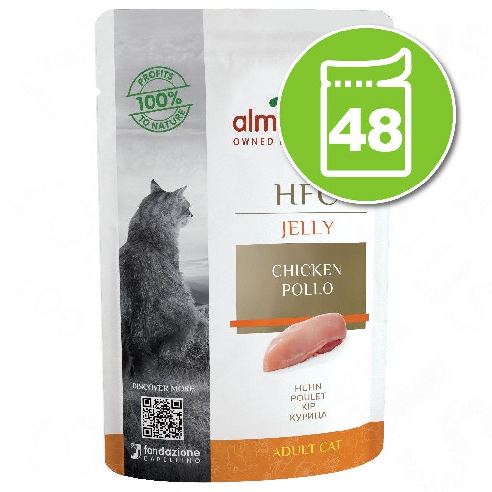 Almo Nature HFC Lot Almo Nature HFC Jelly 48 x 55 g pour chat - poulet