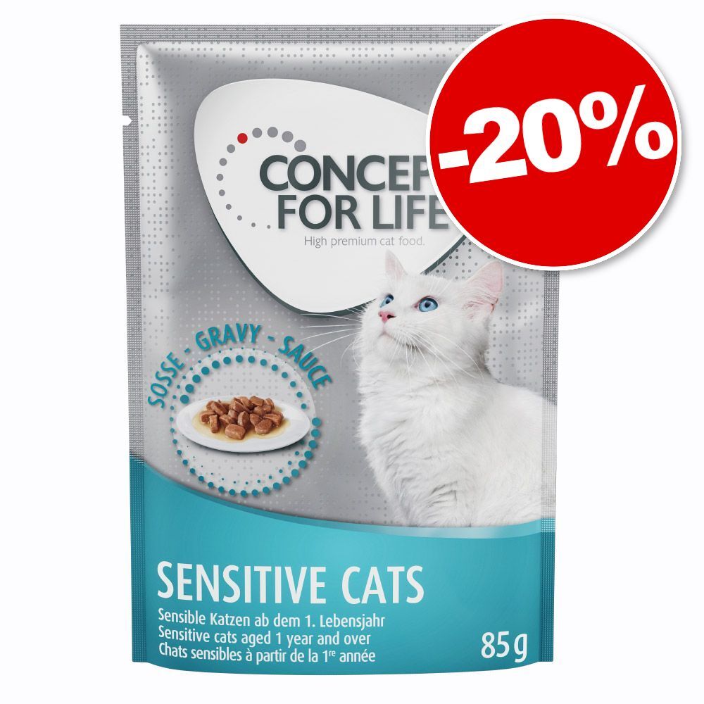 Concept for Life 48 x 85 g : 20 % de remsie ! - Kitten en gelée