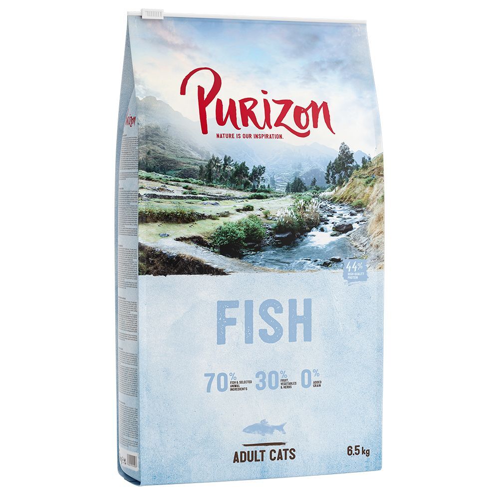 Purizon Adult poisson - sans céréales pour chat - 2 x 6,5 kg