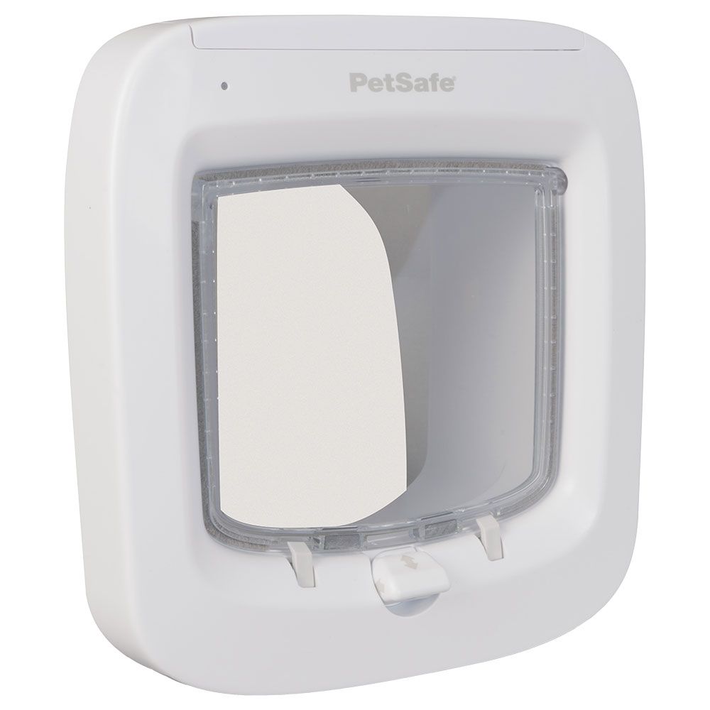 Petsafe Chatière PetSafe avec puce électronique - chatière blanche