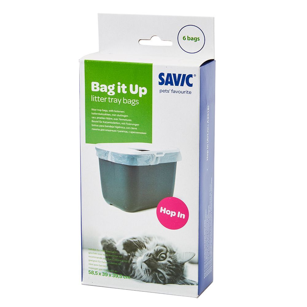 savic anthracite / blanc Maison de toilette Hop In Savic pour Chat