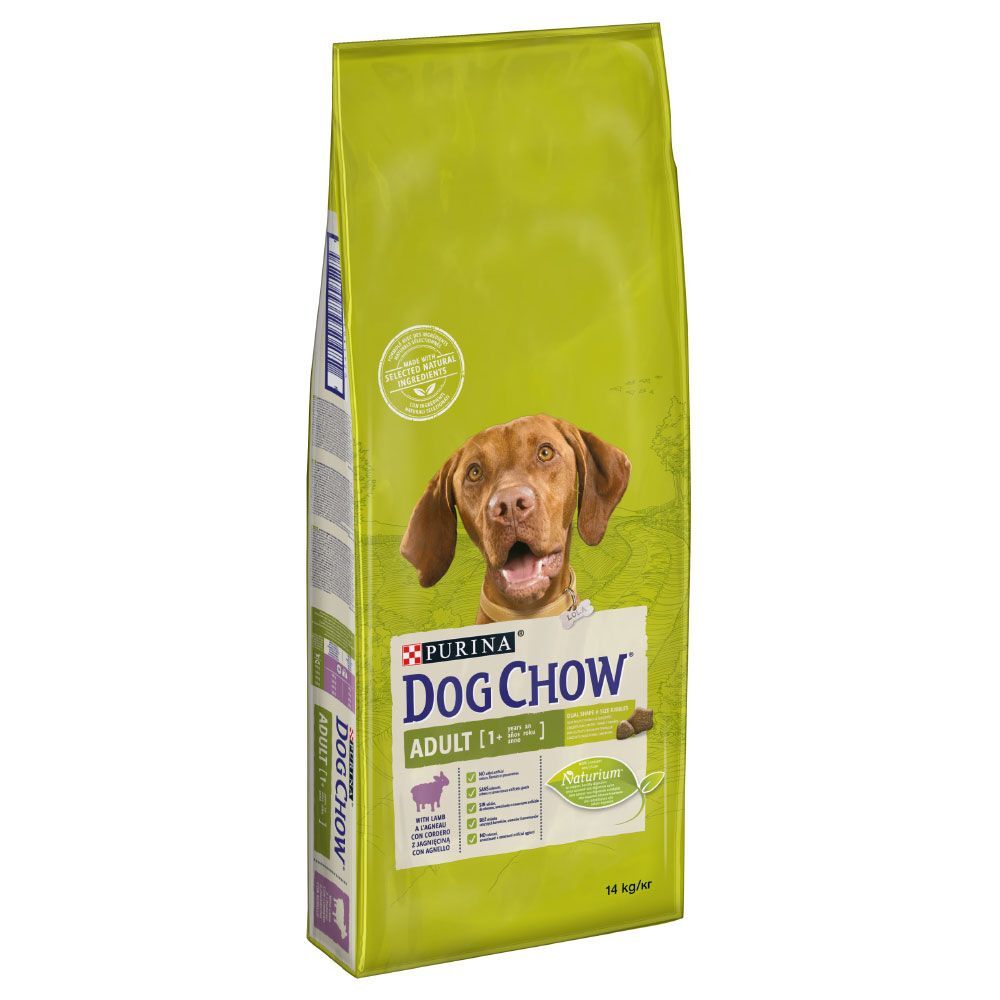 Dog Chow 14kg Adult, agneau & riz Purina Dog Chow - Croquettes pour Chien