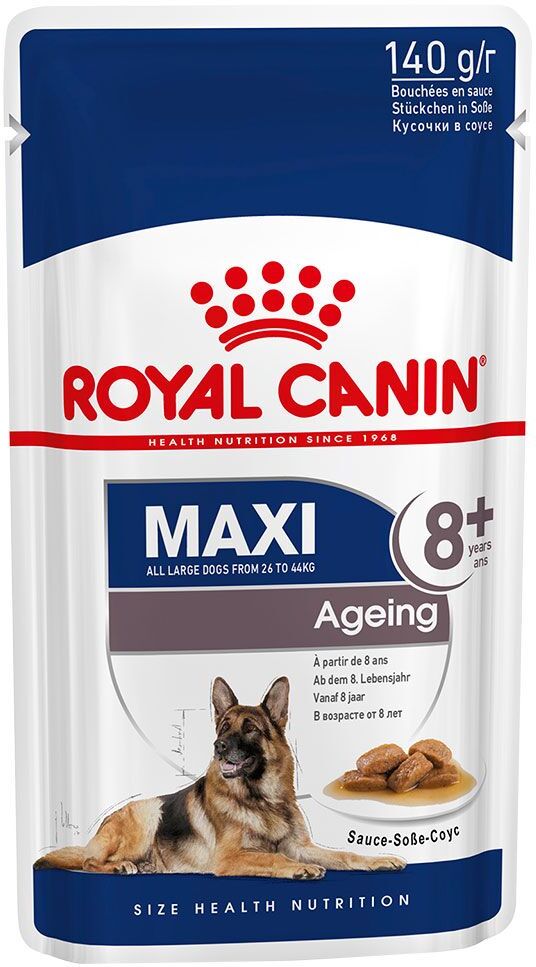 Royal Canin Size 10x140g Royal Canin Maxi Ageing - Pâtées pour Chien