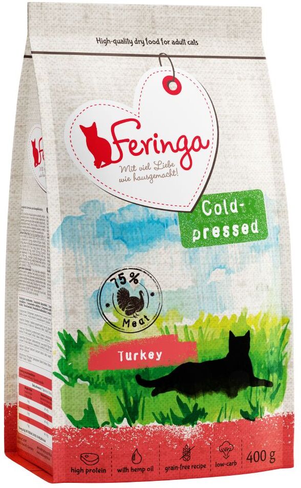 Feringa Adult Croquettes pressées à froid dinde pour chat - 3 kg