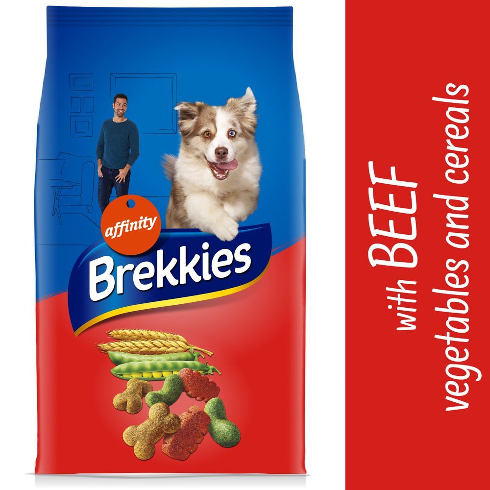 Affinity Brekkies Brekkies Mix bœuf pour chien - 2 x 15 kg