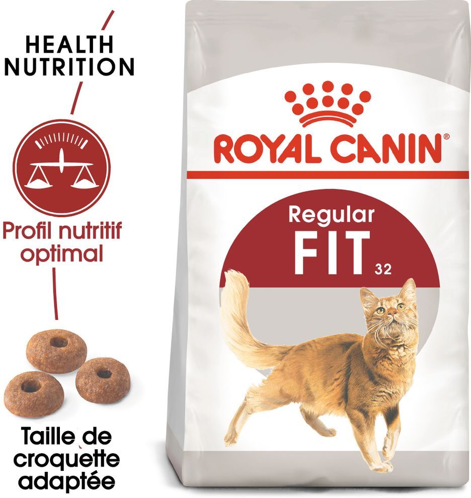 Royal Canin Regular Fit 32 pour chat - 2 x 10 kg