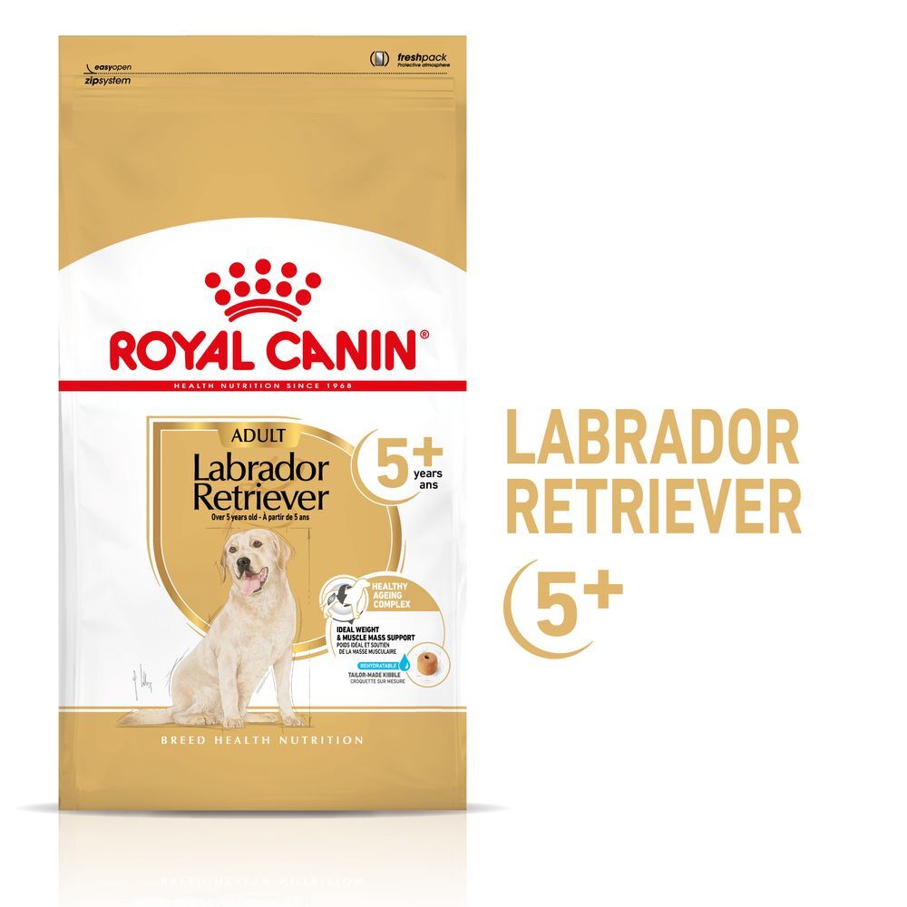 Royal Canin Breed Royal Canin Labrador Retriever Adult 5+ pour chien - 12 kg