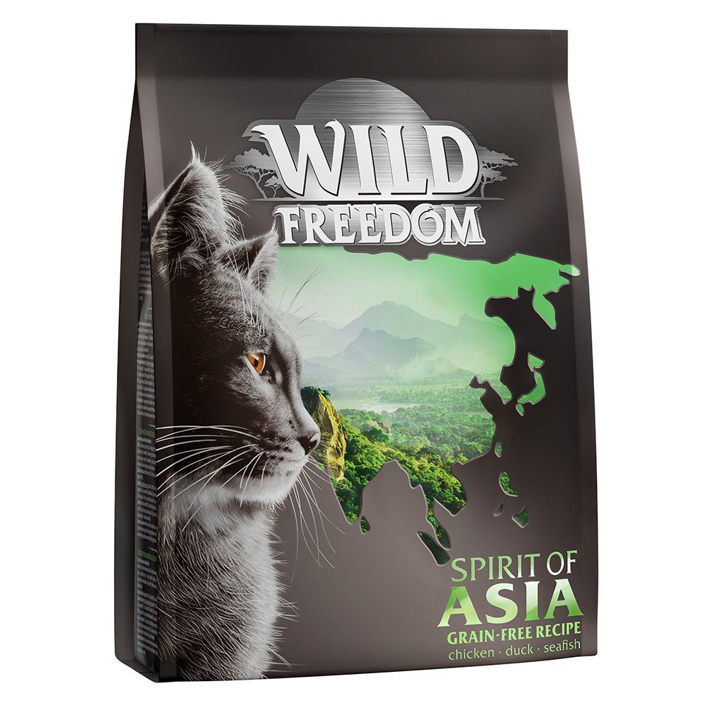 Wild Freedom Spirit of Asia pour chat lot % : 3 x 2 kg