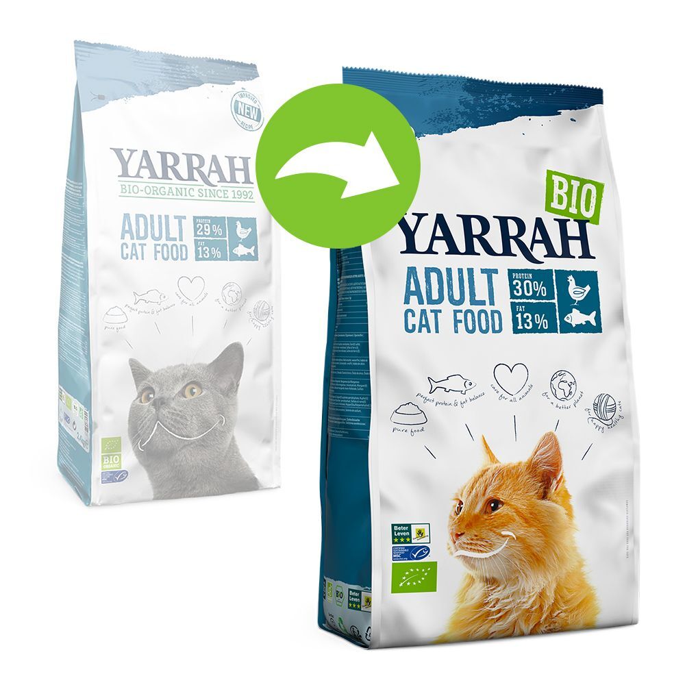 Yarrah Bio poisson pour chat - 2,4 kg