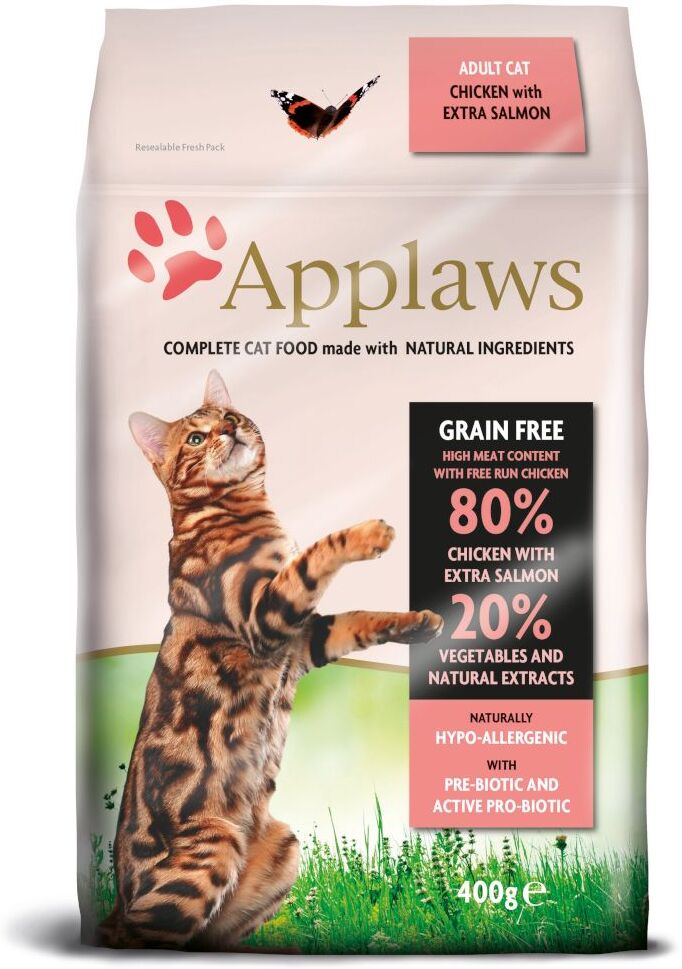 Applaws poulet, saumon pour chat - 2 x 7,5 kg