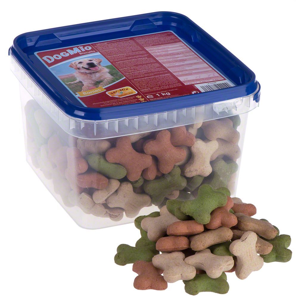 DogMio 1kg DogMio Bonies Biscuits - Friandise pour chien