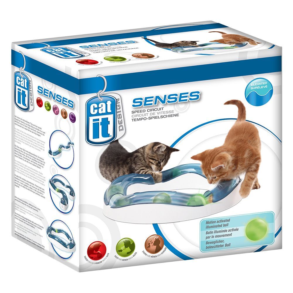 Catit Circuit de vitesse Catit Design Senses Tempo - 1 jouet