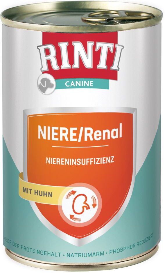 RINTI 6x400g Rinti Canine Insuffisance rénale - Pâtée pour Chien