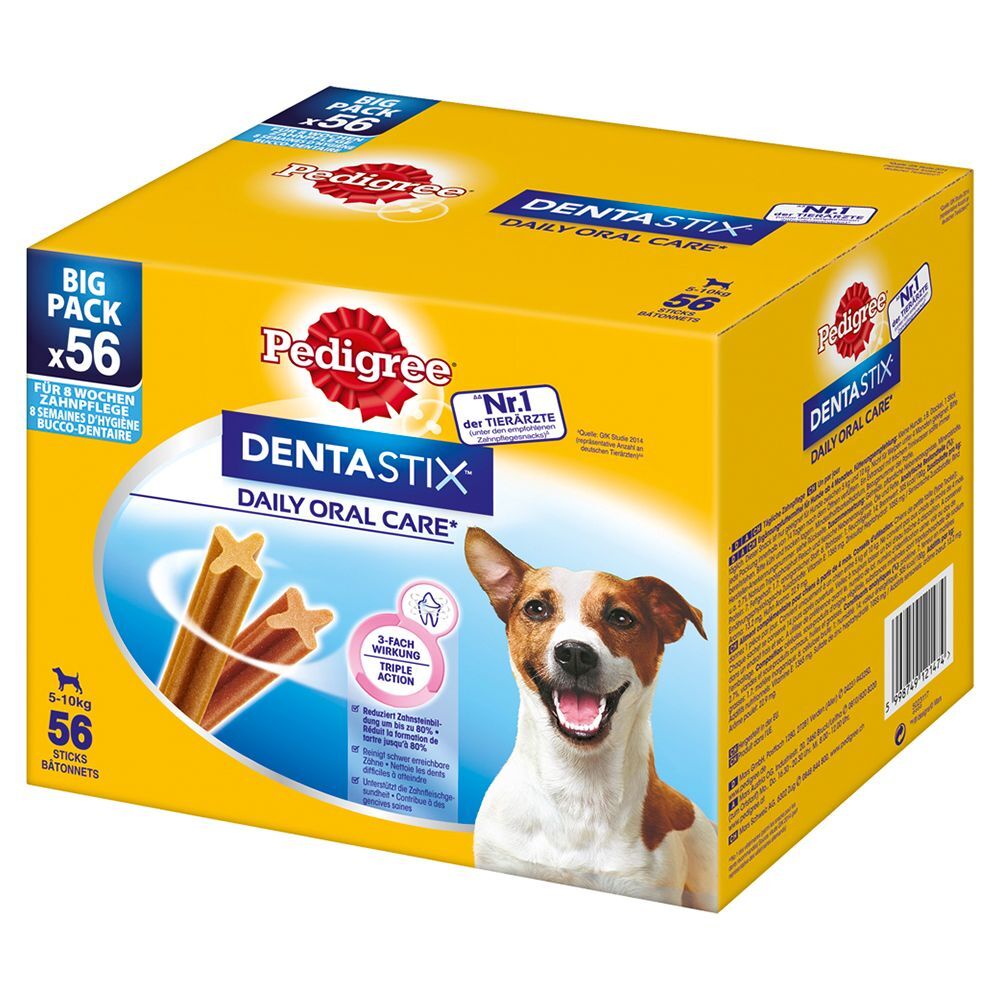 Pedigree Lots économiques Pedigree Dentastix 168 friandises ! - Dentastix Mini