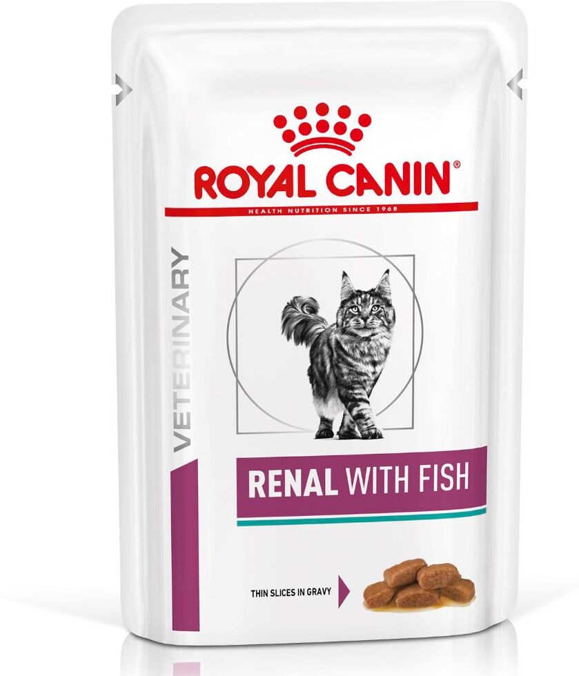 Royal Canin Veterinary Diet 12x85g Renal, thon Royal Canin Veterinary Diet - Pâtées pour Chat